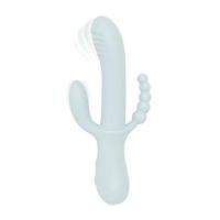 good vibes only - sage - triple stimulation vibe - blue