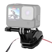 Klips PULUZ na szybę GoPro Hero 12 DJI Osmo Action 4 motocykl