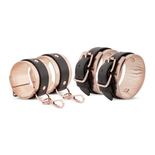 Rosy Gold - Under-Mattress Restraint Set - Black na Arena.pl