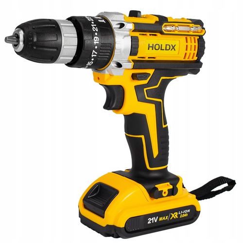 WIERTARKO WKRĘTARKA UDAROWA HOLDX DUŻY ZESTAW NARZĘDZI 2x AKU BITY na Arena.pl