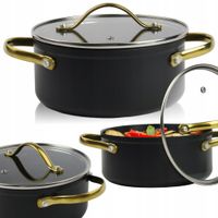 GARNEK DO GOTOWANIA 1,9L ALUMINIOWY Z POWŁOKA NIEPRZYWIERAJĄCĄ NON-STICK