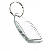 Brelok do kluczy akryl komponenty miejsce na logo