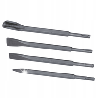 DEDRA ZESTAW DŁUT DO BETONU I PŁYTEK 4 ELEMENTY SDS PLUS 250MM DED0708