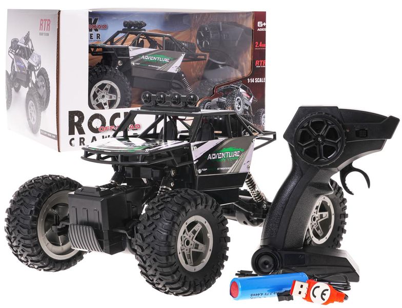 Crawler 1:14 Rock Shake R/C Zielony zdjęcie 6