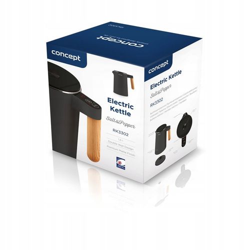 Czajnik elektryczny double wall 1,5 l antracyt Salt & Pepper RK3302 na Arena.pl