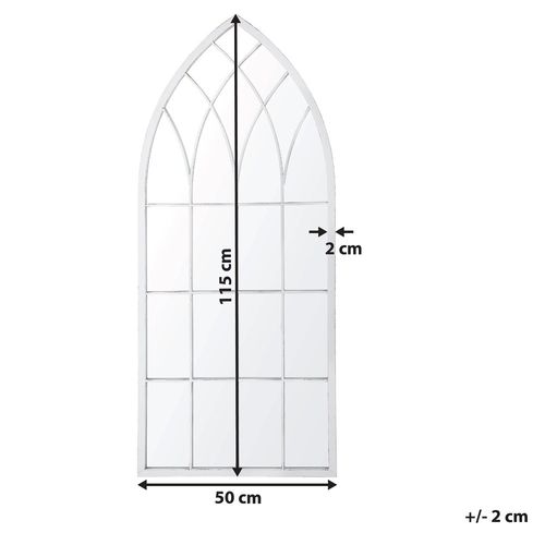 Lustro Ścienne 50 X 115 Cm Szare Cassel na Arena.pl