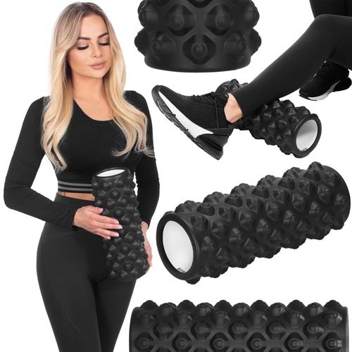 ROLLER WAŁEK DO MASAŻU PLECÓW NÓG RELAKSUJĄCY PIANKOWY 33x10cm DUŻY na Arena.pl