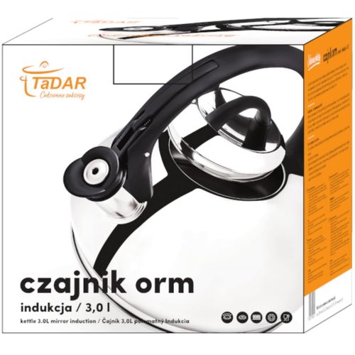 Czajnik Stalowy 3.0L Tadar Orm Połysk Td-5317 na Arena.pl