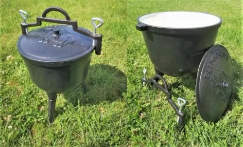 KOCIOŁEK ŻELIWNY EMALIOWANY garnek BLUMMENFELD 10L na Arena.pl