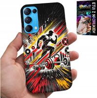 ETUI DO OPPO RENO5 4G 5G - SIŁOWNIA KULTURYSTYKA SZTANGI FITNESS