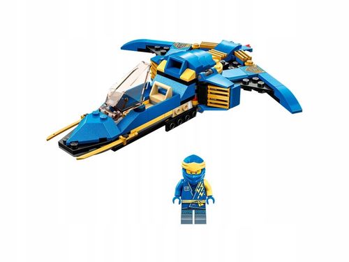 LEGO Ninjago Odrzutowiec ponaddźwiękowy Jay’a EVO 71784 + Lodowy smok 30649 na Arena.pl