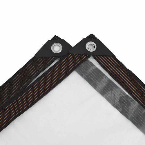 Przezroczysta plandeka z oczkami 12x12 m Polietylen na Arena.pl