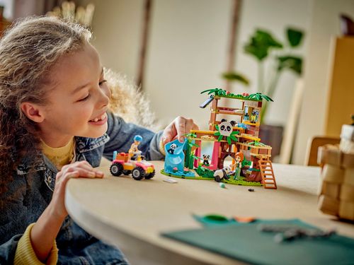 LEGO Friends Opieka nad pandami w rezerwacie 42648 - domek na drzewie na Arena.pl