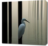 Obraz 60x60cm Mgiełka na Wodzie