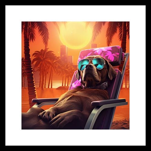 Plakat 20x20cm Lato w Stylu na Arena.pl