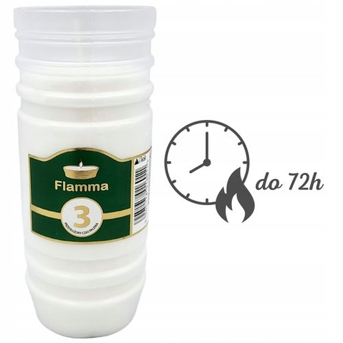 Wkłady do Zniczy Parafinowe Całoroczne Znicze 3 Dni 72 h Wersja Jesienna na Arena.pl