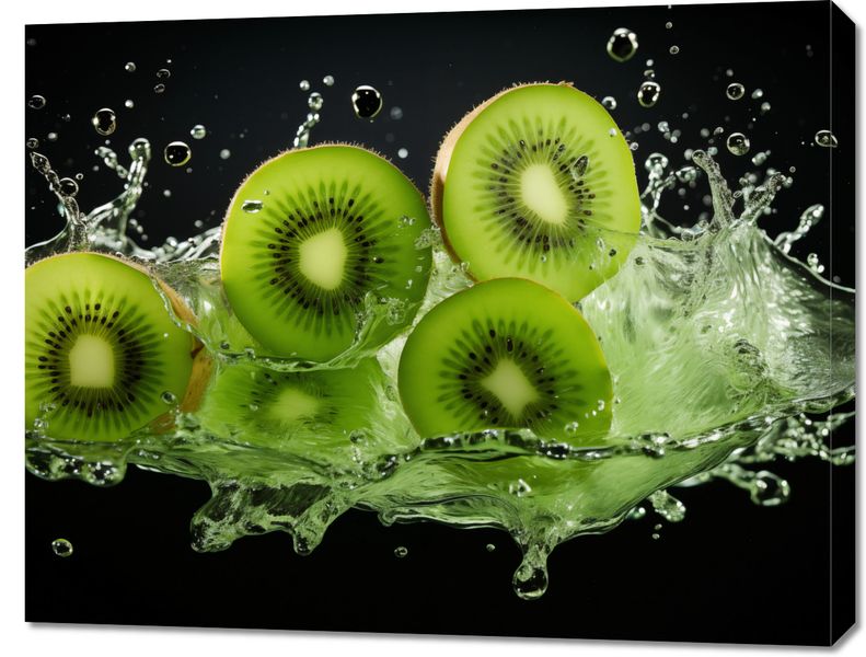 Obraz 90x70cm Energia Kiwi zdjęcie 1