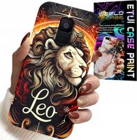 ETUI DO SAMSUNG A6 2018 - LEW, ZNAK ZODIAKU ASTRONOMIA, CASE + SZKŁO