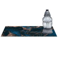 SZKLANA PODSTAWKA POD ZNICZE z dedykacją 60x30cm Farba 394d