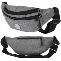 Nerka Męska Saszetka Stylowa Biodrówka Na Pasek Regulowana Unisex