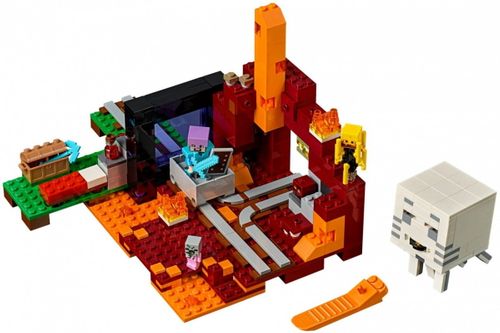 Lego Minecraft Portal do Netheru na Arena.pl
