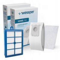 2 x 8x WORKI + FILTR HEPA DO PHILIPS FC 9170,9071,8022