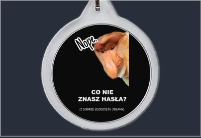 Brelok do kluczy dla Janusza zdjęcie 1