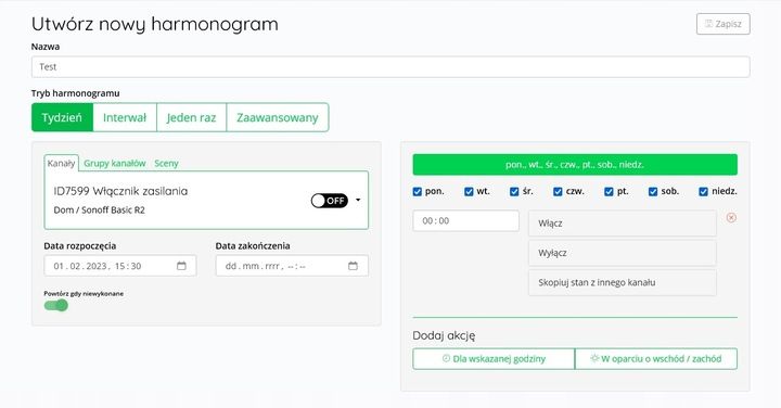 WiFi PRZEKAŹNIK PRZEŁĄCZNIK STEROWANY WIFI SONOFF BASIC Wgrany Softu zdjęcie 9