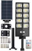 LAMPA SOLARNA ZEWNĘTRZNA HALOGEN LED Z CZUJNIKIEM RUCHU I ZMIERZCHU 1000W