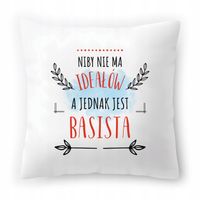 Poduszka Dla Basisty Na Urodziny Imieniny Prezent Z Nadrukiem Ze Zdjęciem