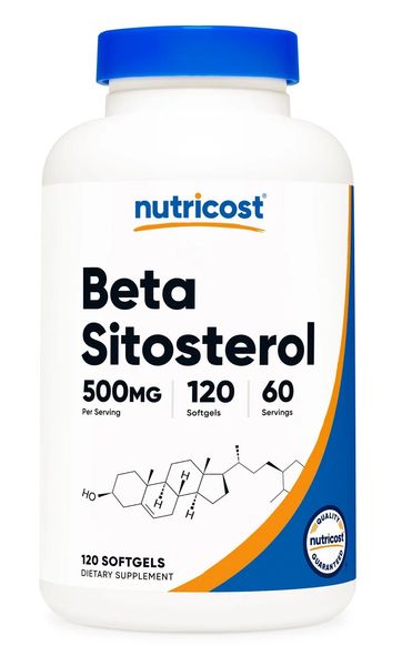 NUTRICOST Beta Sitosterol 500 mg (120 kaps.) zdjęcie 1