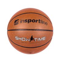 Piłka do koszykówki inSPORTline Showtime ∙ rozmiar 7 ∙ PU/PVC ∙ do wnętrz i na zewnątrz ∙ trwała tekstura