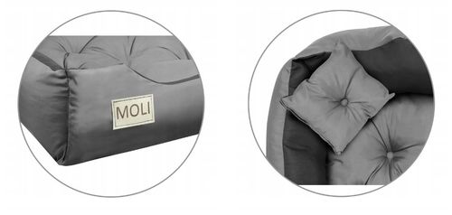 LEGOWISKO PERSONALIZOWANE MIKROFIBRA 75x65 SZARE na Arena.pl