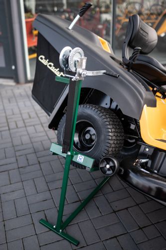 Podnośnik Kosiarki Traktorek Wyciągarka Pas Mocny Do Naprawy Quada Polski na Arena.pl