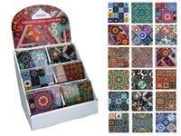 Kpl. 36 podkładek ceramicznych, kwadratowe (CARMANI)