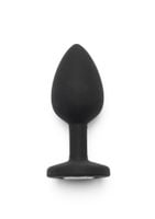 diamond booty jewel small black