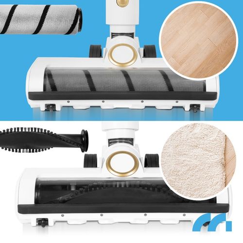 ODKURZACZ BEZPRZEWODOWY PIONOWY BEZWORKOWY ELEKTROSZCZOTKA LED 3W1 na Arena.pl