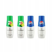 Zestaw koncentratów 2xPepsi 2x7UP 440ml