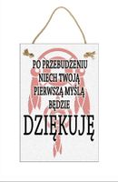 Po przebudzeniu – Obraz – Tabliczka motywacyjna 20×30
