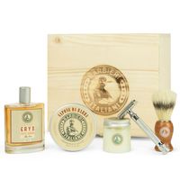 BARBIERI ITALIANI SZKATUŁKA GOLENIE - MASZYNKA, KREM PRZED GOLENIEM, MYDŁO DO GOLENIA, PĘDZEL, PŁYN PO GOLENIU