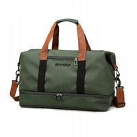 DAMSKA MĘSKA TORBA PODRÓŻNA DO JOGI SPORTOWEJ NA SIŁOWNIĘ WIĘKSZA