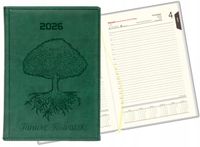 KALENDARZ książkowy dzienny A5 2026 z twoim grawerem imieniem dużo wzorów