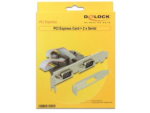 KARTA PCI EXPRESS->COM 9PIN X2 DELOCK na Arena.pl