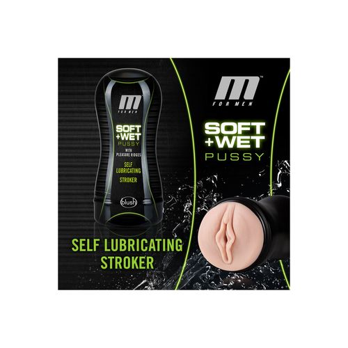 Masturbator Blush M for Men Soft & Wet Stroker Vanilla na Arena.pl