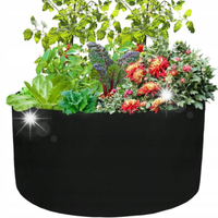 4X DONICZKA MATERIAŁOWA 60 CM FILCOWA WOREK OGRODOWY DO ROŚLIN WARZYW
