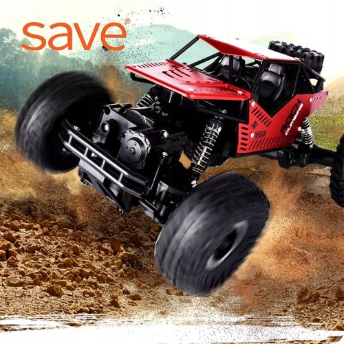 Samochód Zdalnie Sterowany Terenowy 4x4 Auto Na Pilota Z KOŁAMI GĄSIENICAMI na Arena.pl