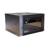 Szafa rack 19 cali Wisząca do 60kg 6U 600 Szkło hartowane Vidiline