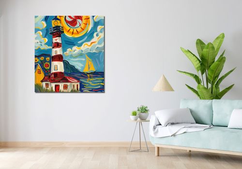 Obraz 90x100cm Żywa Przystań na Arena.pl