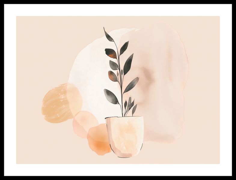 Plakat 55x40cm Doniczkowy Kolor zdjęcie 3