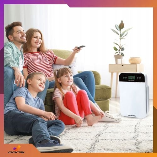 Oczyszczacz powietrza z jonizatorem duży dla alergików jony hepa lampa na Arena.pl